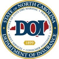 Department of insurance north carolina - We are very proud of the services our department provides to the citizens of North Carolina. The North Carolina Department of Insurance makes consumer advocacy its highest priority. The Consumer Services Division will be happy to answer any questions you may have. Don’t hesitate to contact this Division toll-free at 1-855-408-1212. Mike Causey